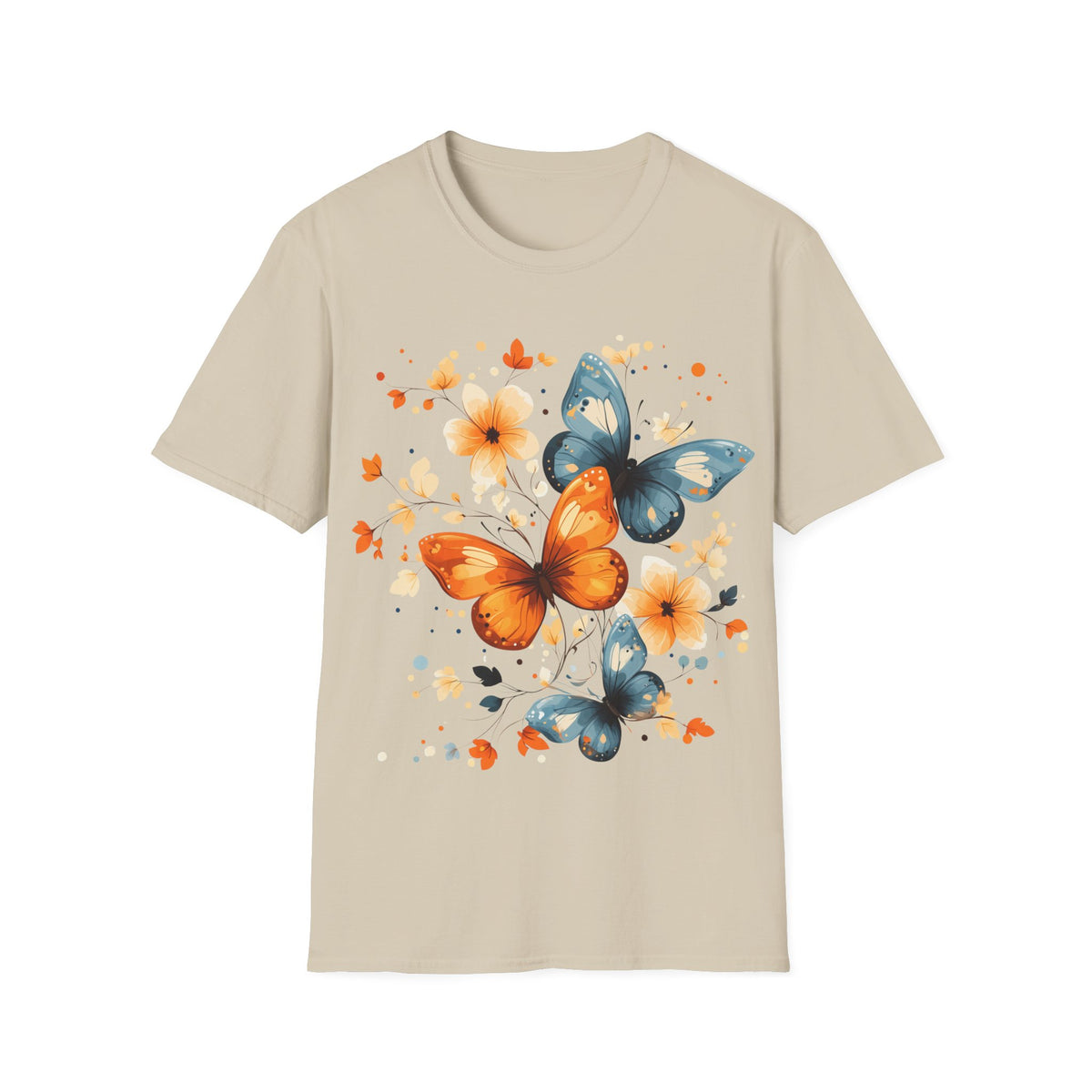Butterfly Flowers T-Shirt