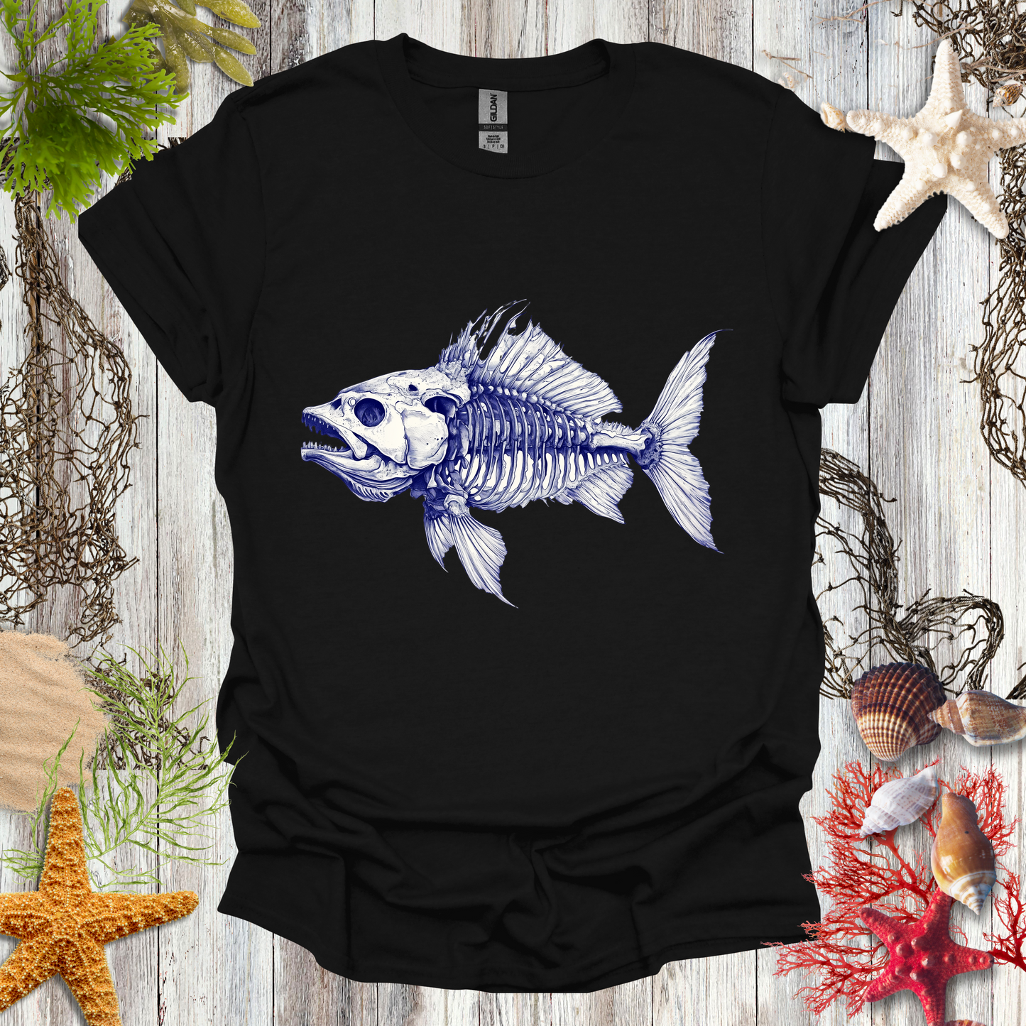 #237 Fish Bone T-Shirt