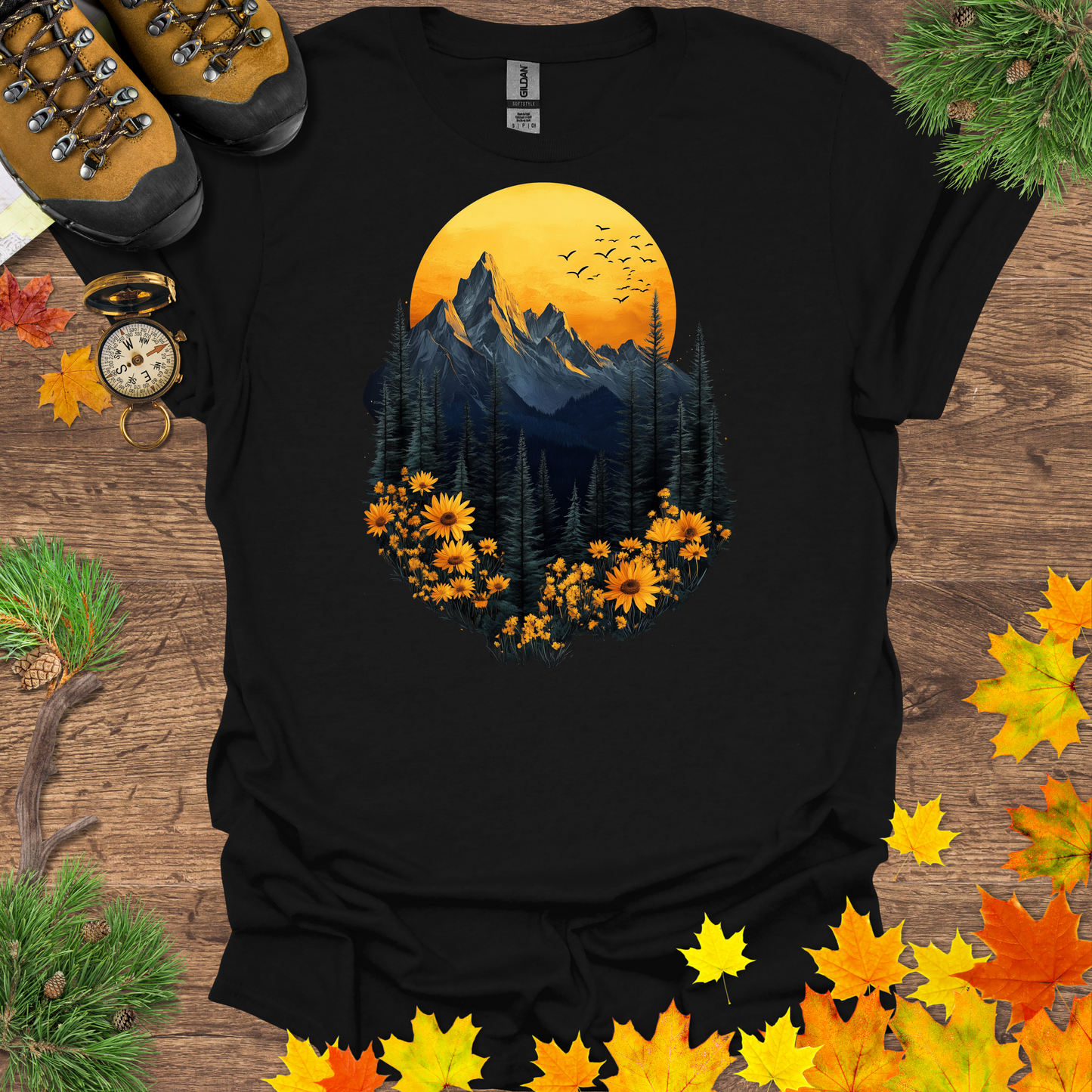 #64 Mountain Flowers T-Shirt