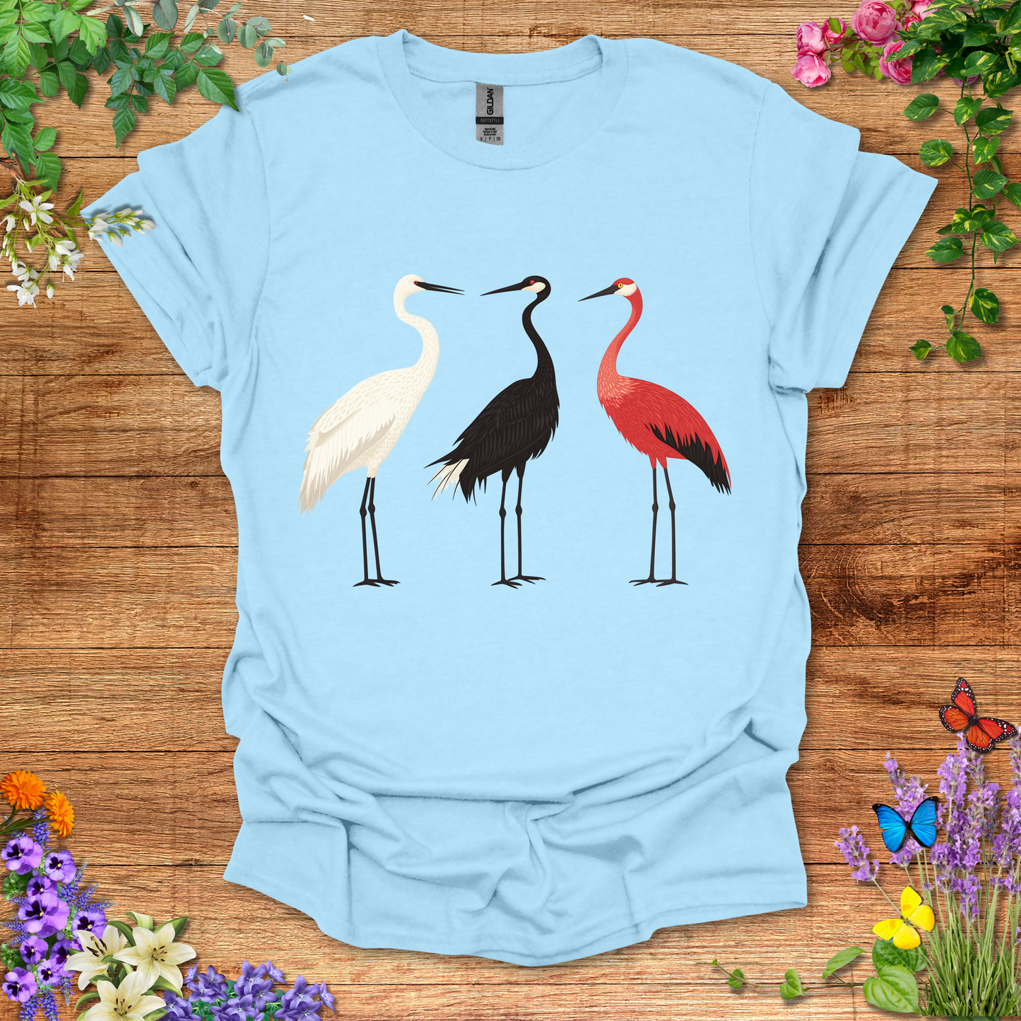 #52 Three Cranes T-Shirt