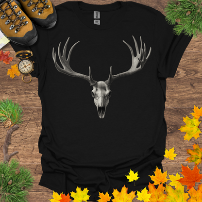#164 Bull Elk Skull T-Shirt