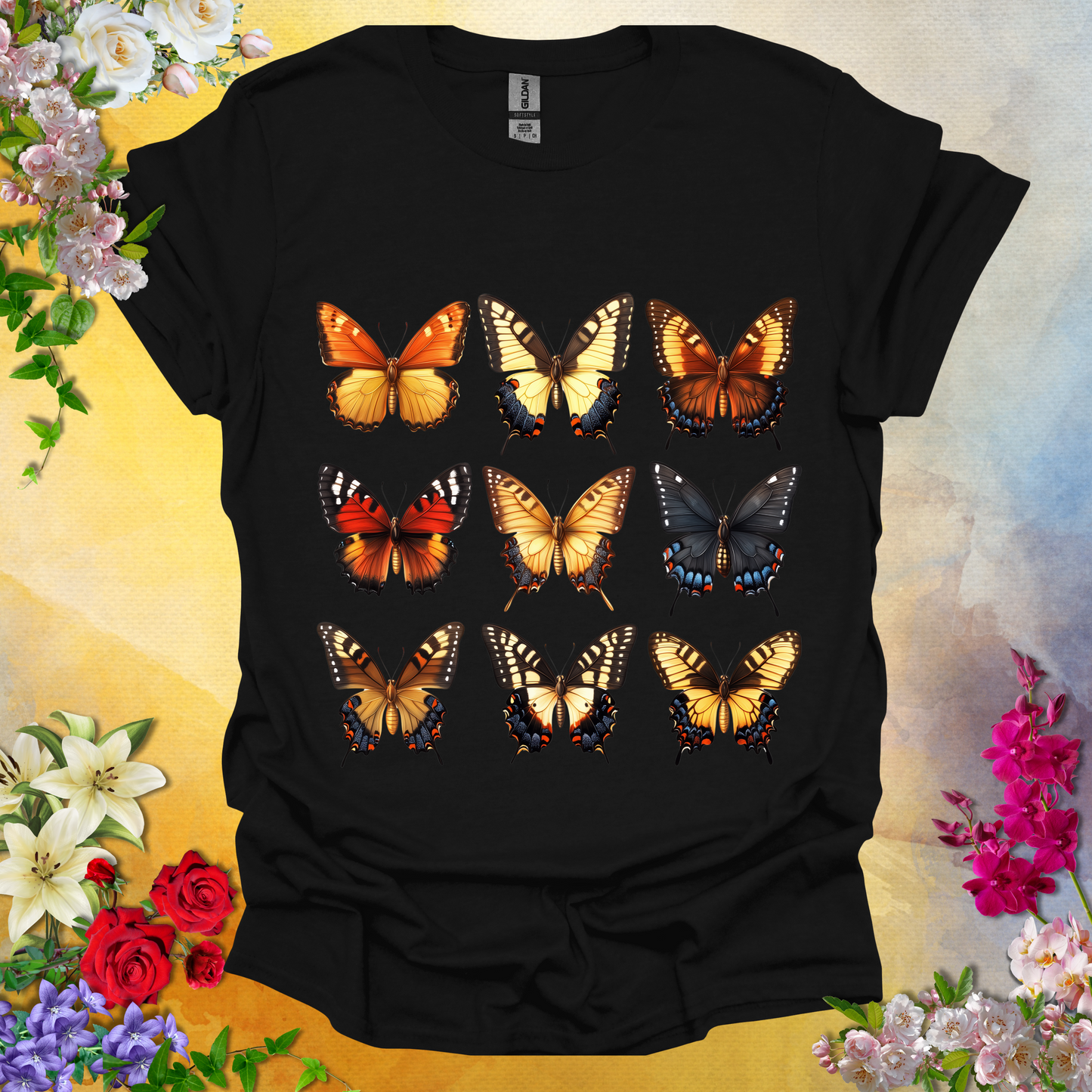 #217 Butterfly Collection T-Shirt