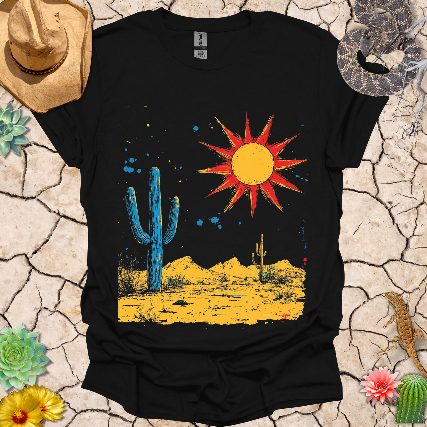 #188 Cactus Sun T-Shirt