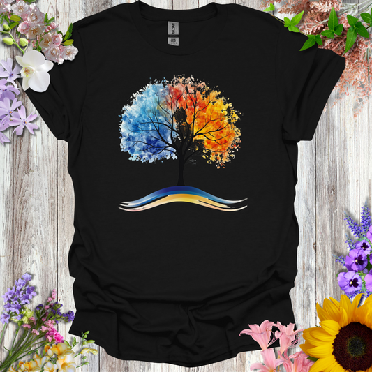 #91 Colorful Tree T-Shirt