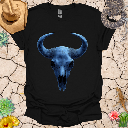 #50 Blue Buffalo Head T-Shirt