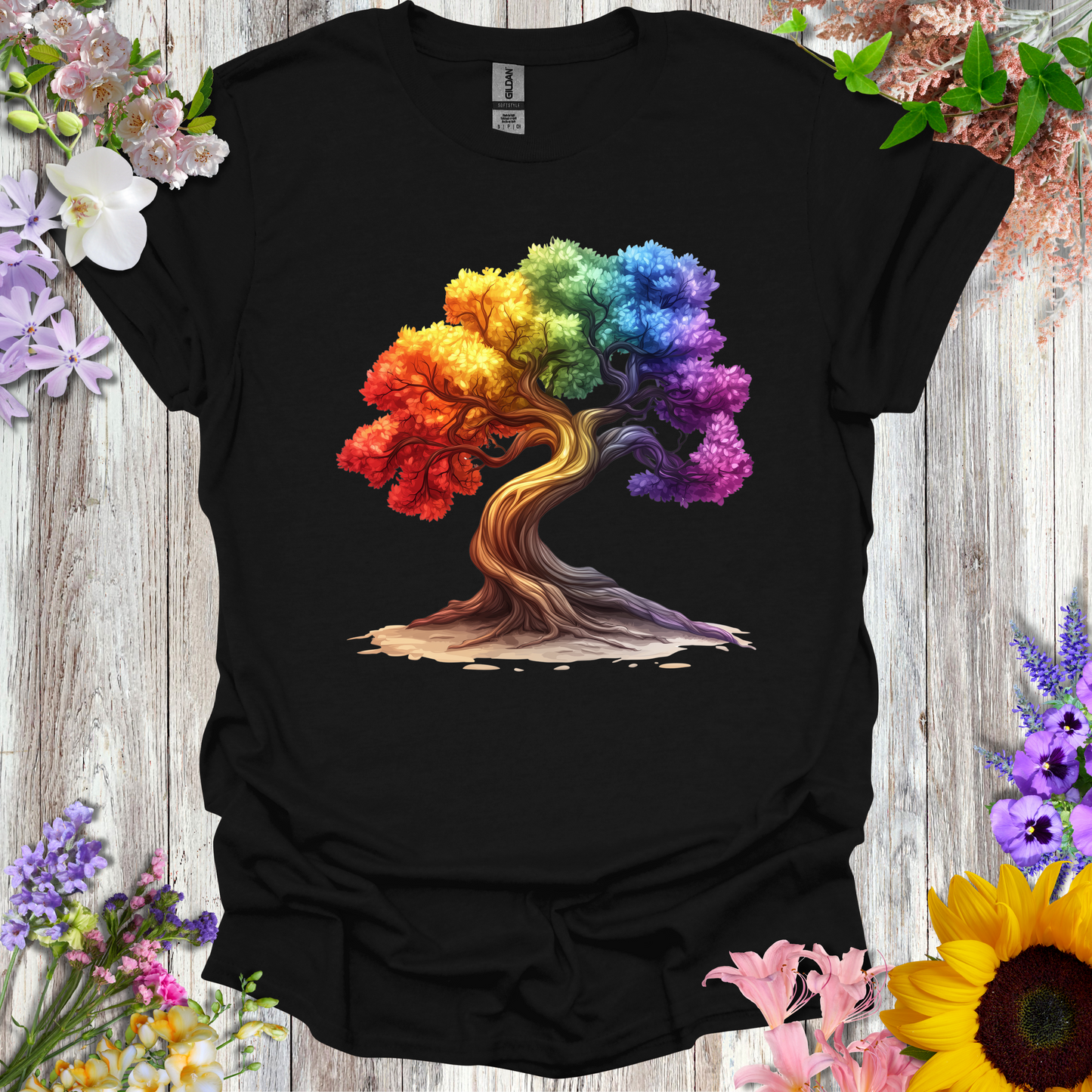 #146 Rainbow Bonsai T-Shirt