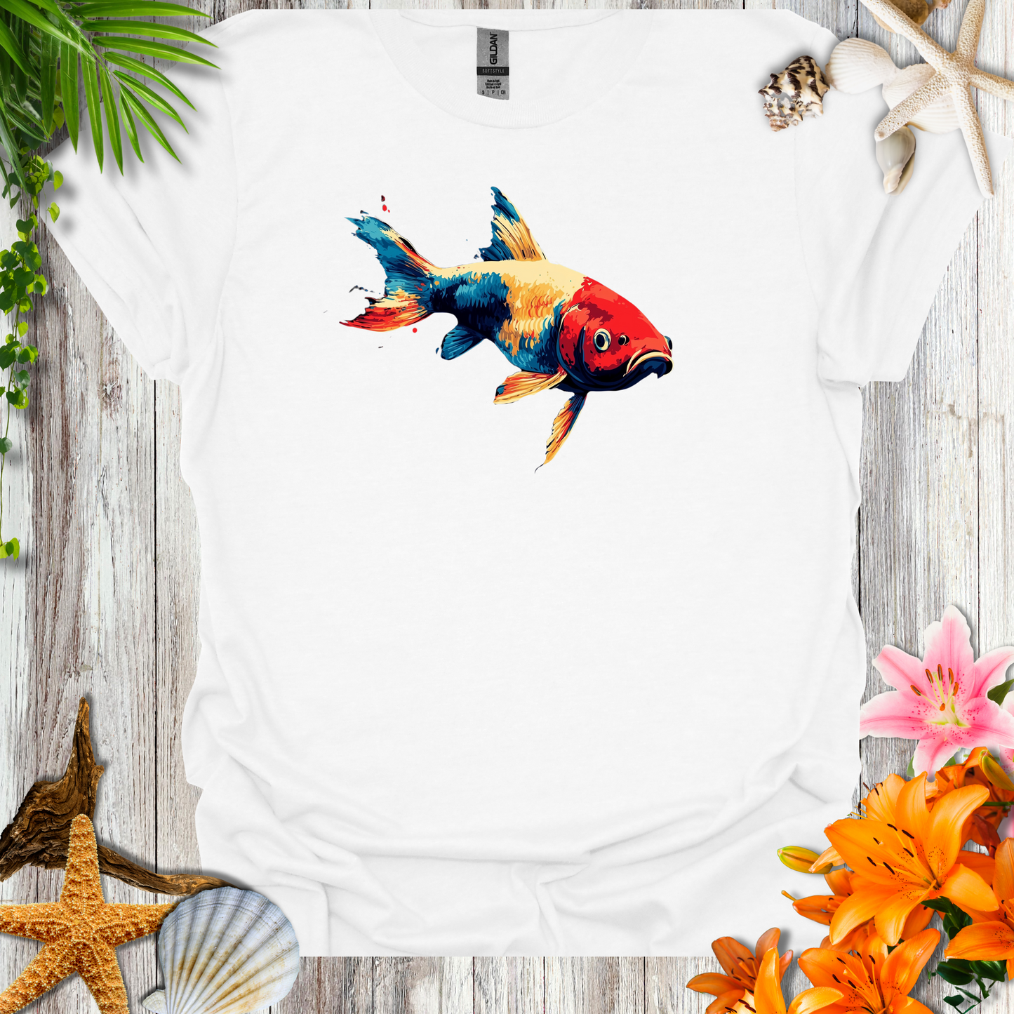 #53 Colorful Fish T-Shirt