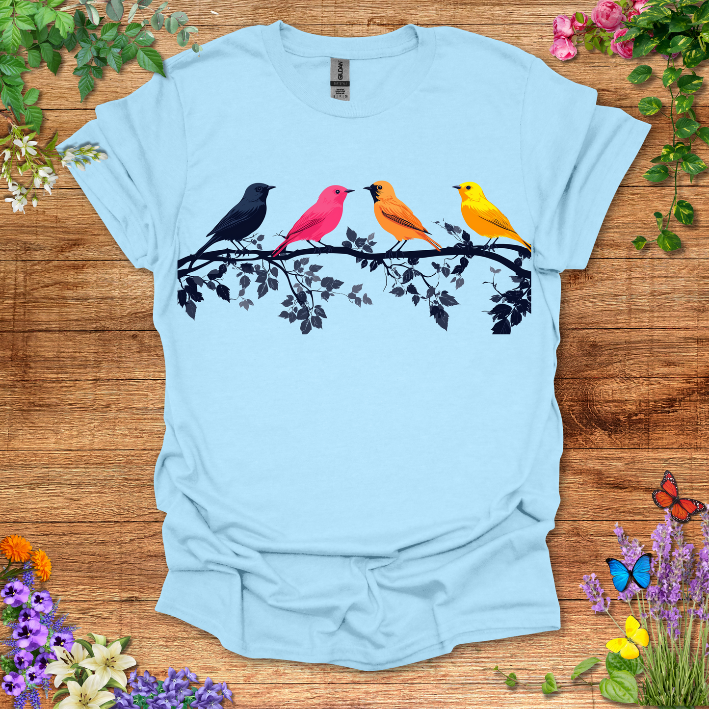 #199 4 Lil Birds T-Shirt