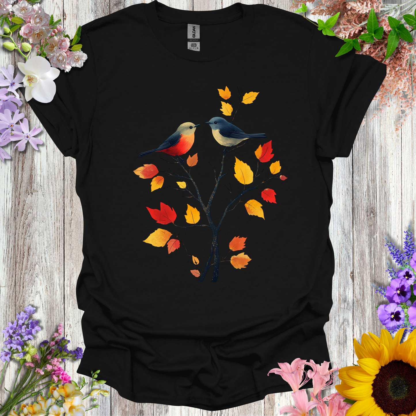 #07 Bird & Tree T-Shirt