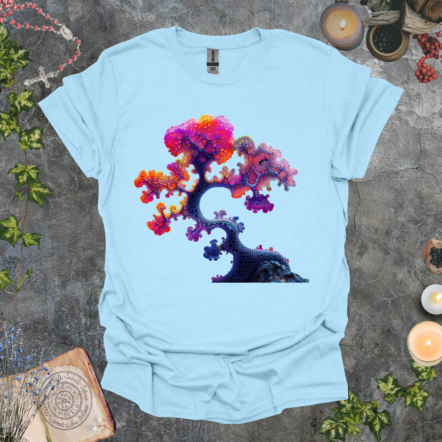 #152 Mandelbrot Tree T-Shirt