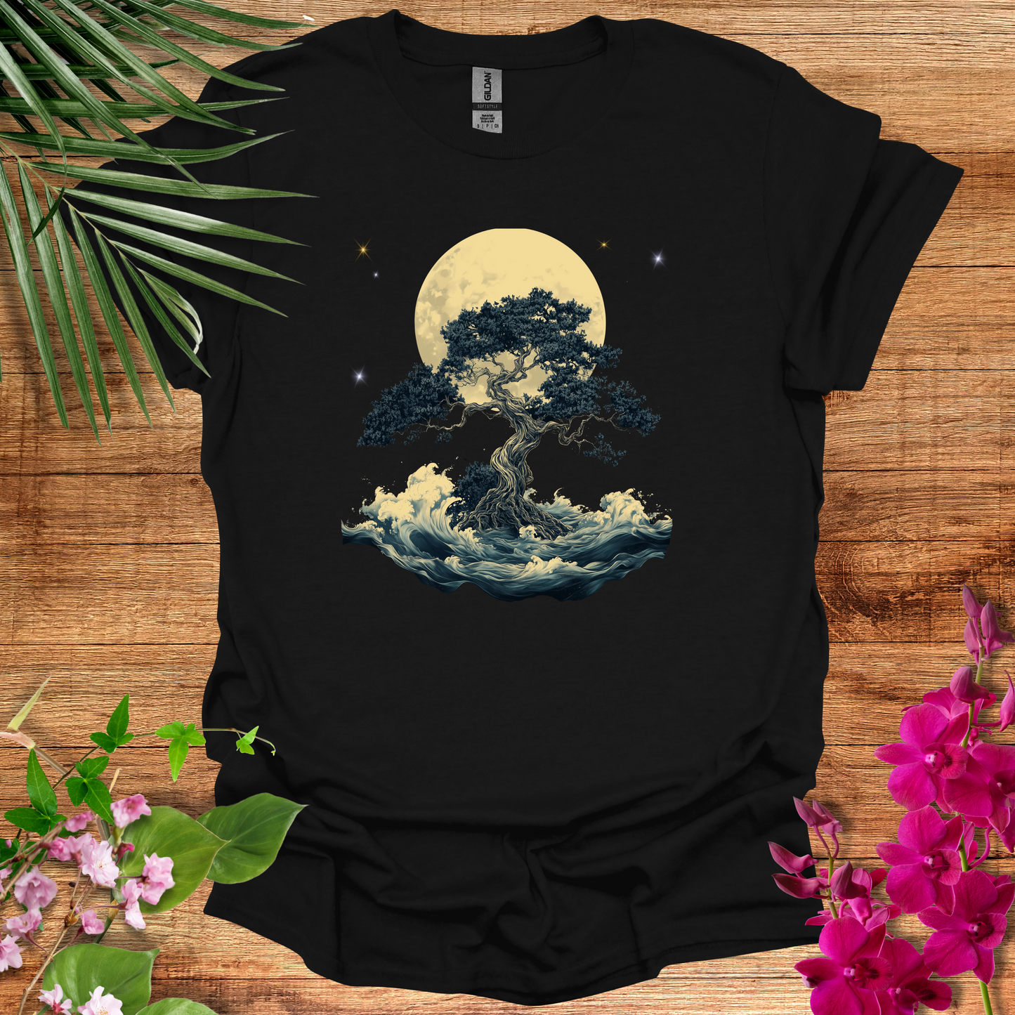 # 24 Bonsai & Moon T-Shirt