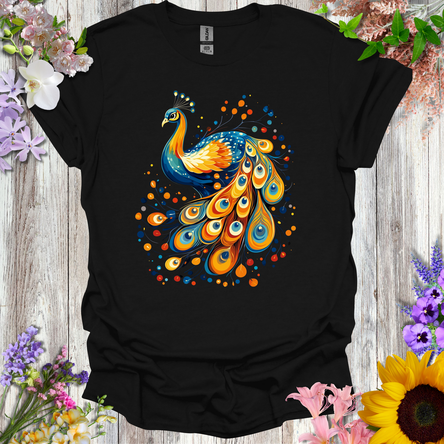 #207 Peacock T-Shirt