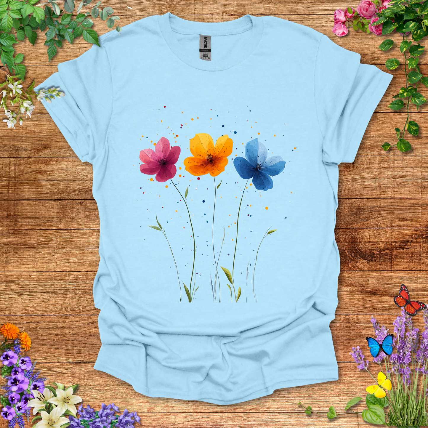 #221 3 Posies T-Shirt