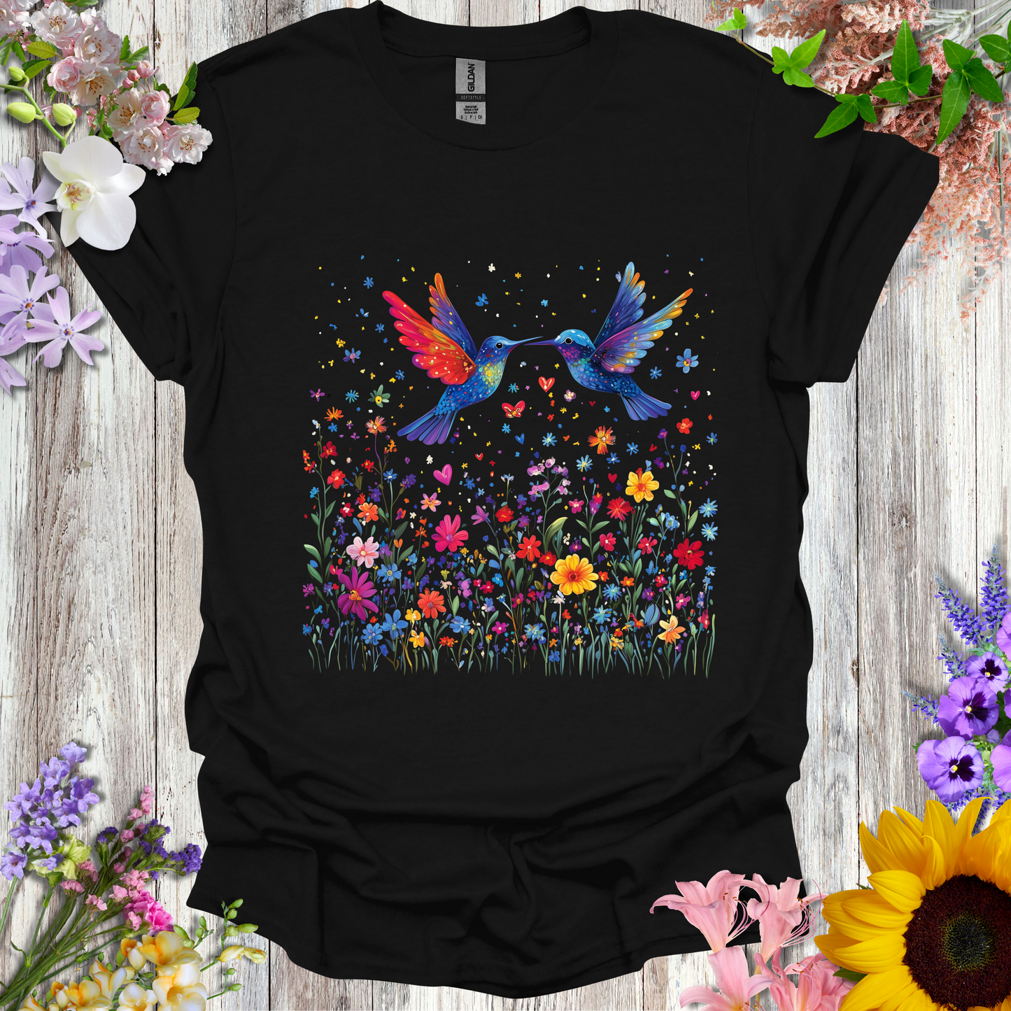 #231 Humming Birds & Flowers
