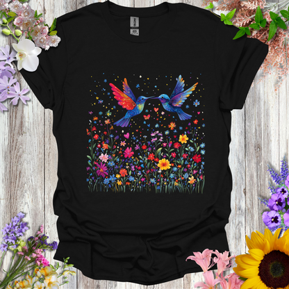 #231 Humming Birds & Flowers