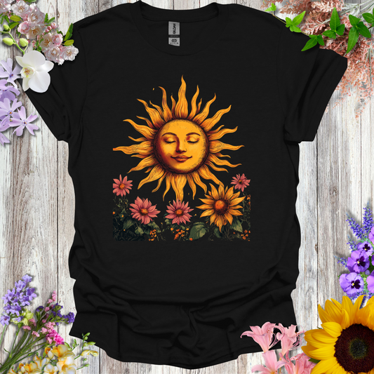 #92 Sun & Flowers T-Shirt