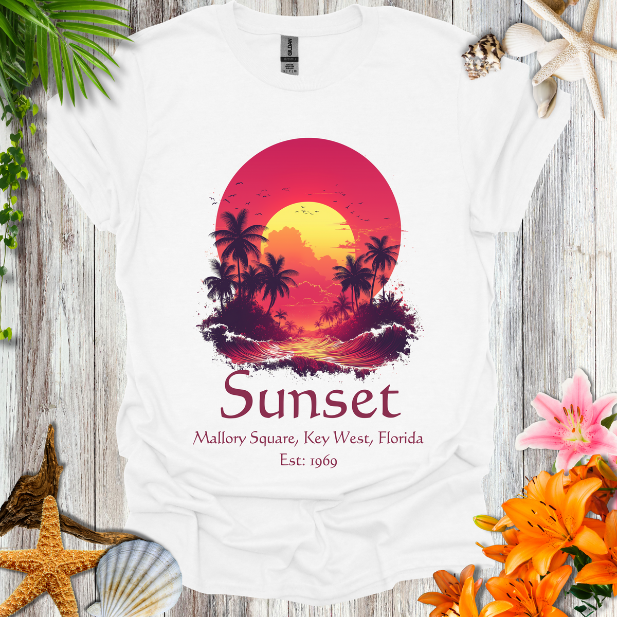 Keywest Sunset (Lt.) T-Shirt