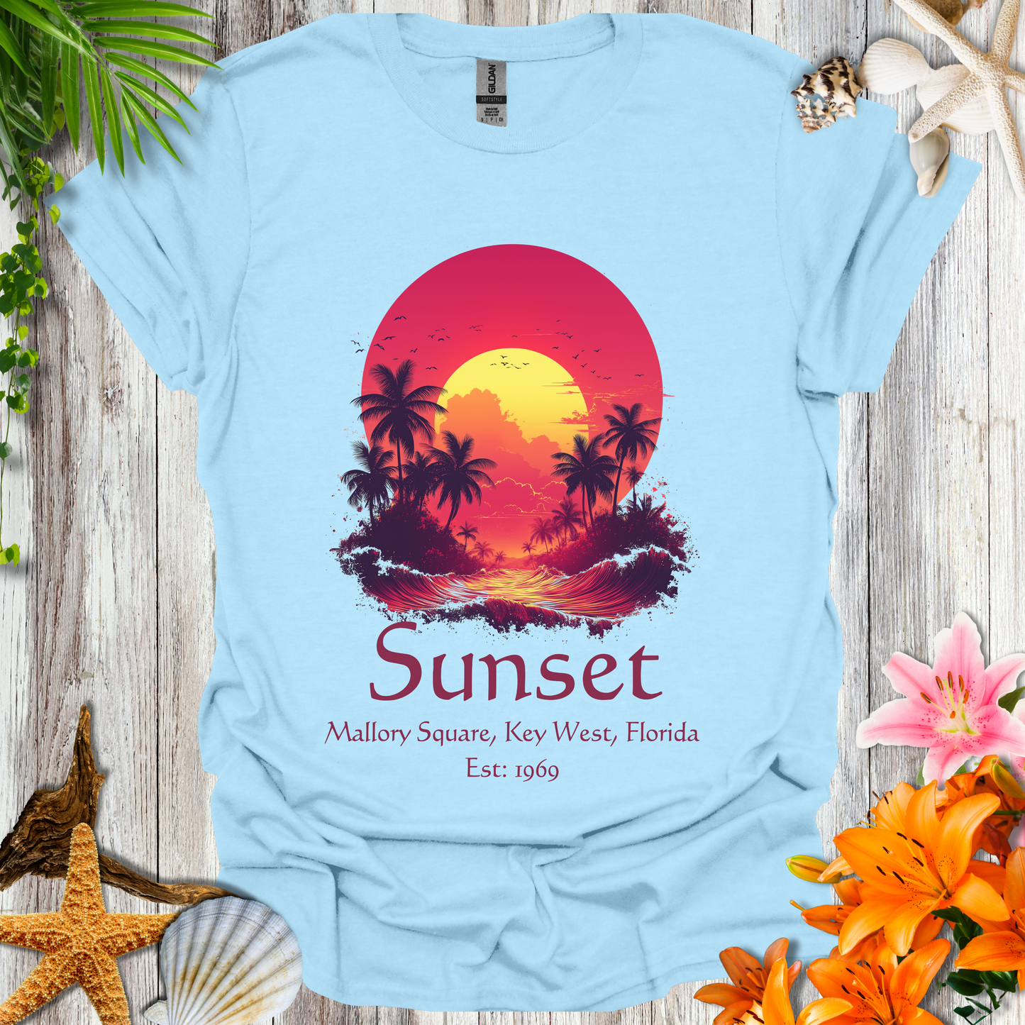 Keywest Sunset (Lt.) T-Shirt