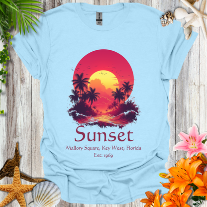 Keywest Sunset (Lt.) T-Shirt