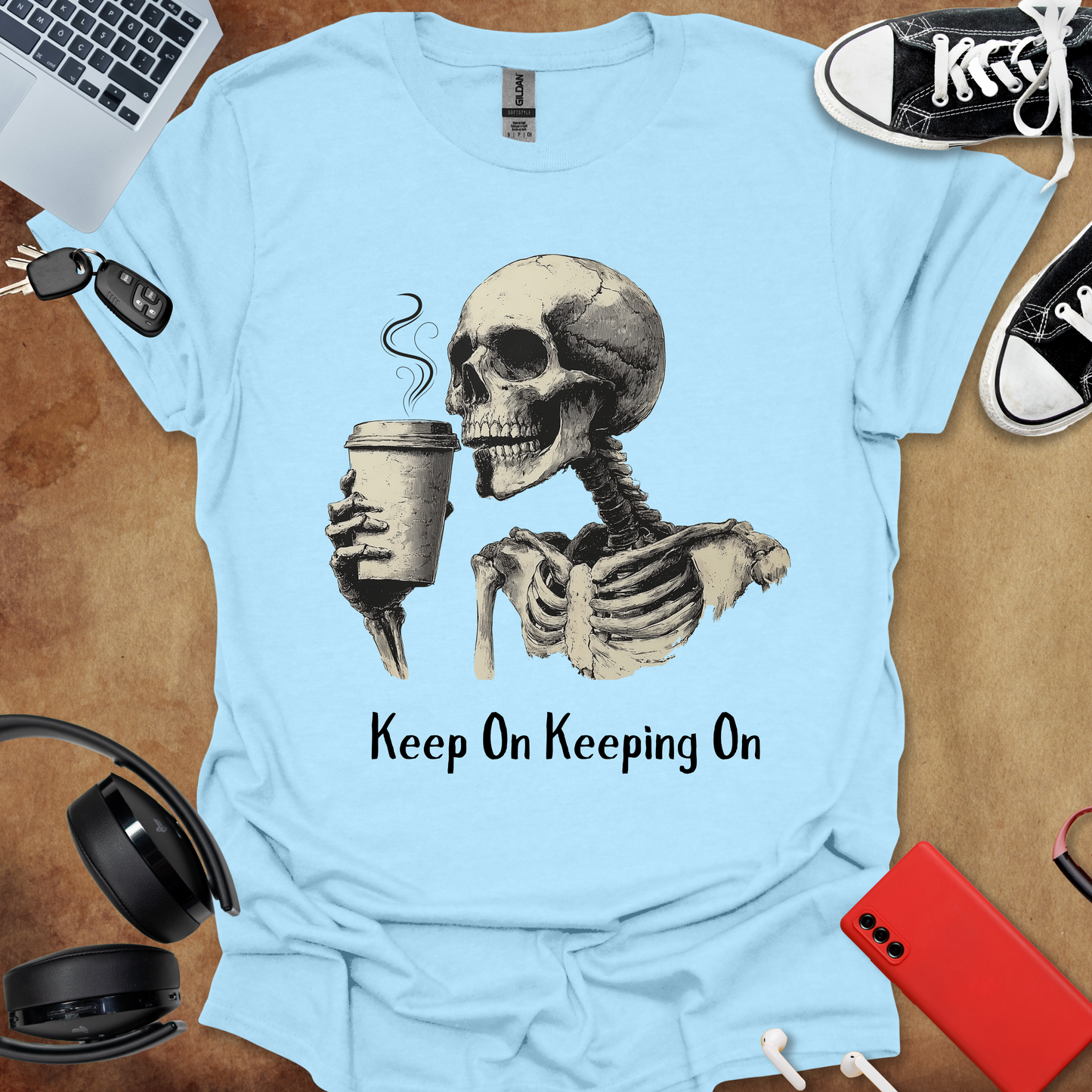 Keep On (Lt.) T-Shirt