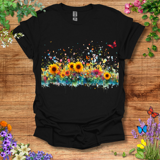 Butterflies & Sunflowers T-Shirt
