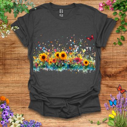 Butterflies & Sunflowers T-Shirt