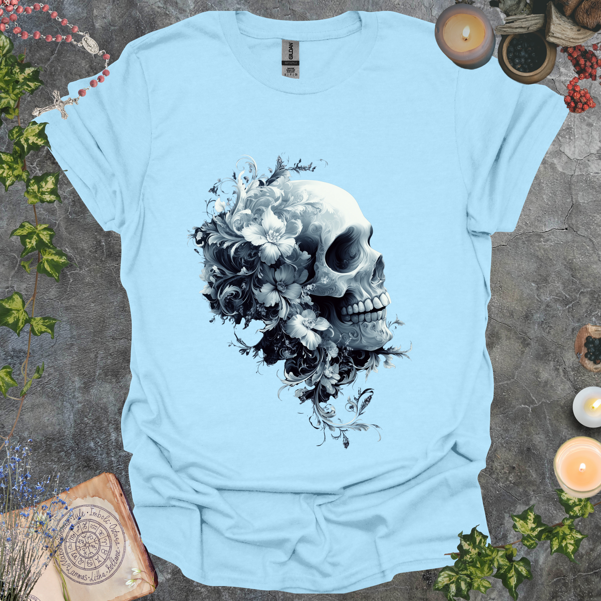 Skull & Flowers T-Shirt