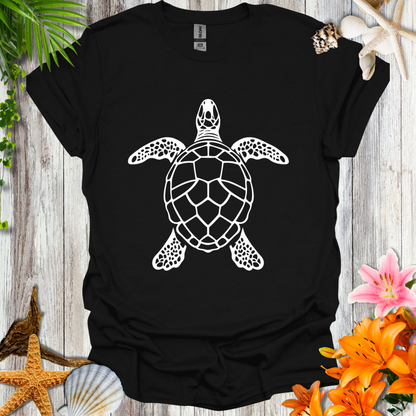 Sea Turtle Vector T-Shirt