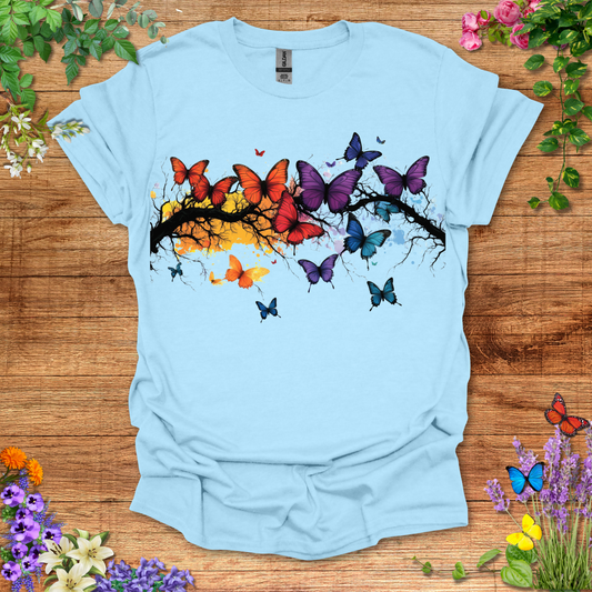 Tree & Butterfly T-Shirt