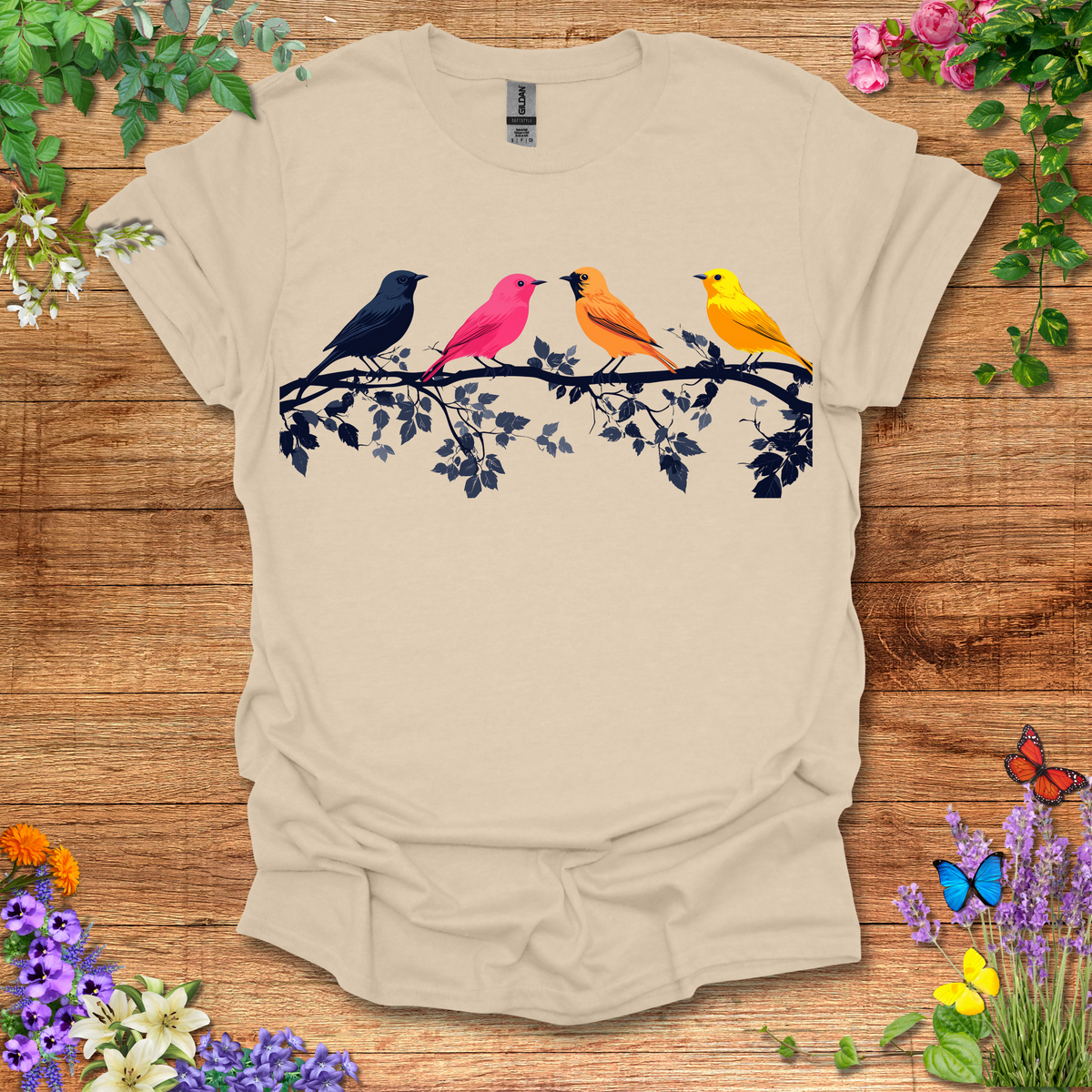 4 Lil Birds T-Shirt