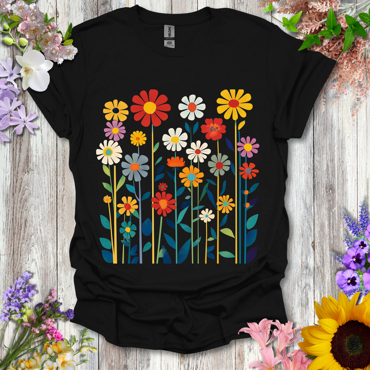 Many Flowers T-Shirt