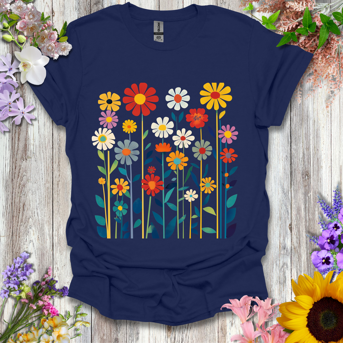 Many Flowers T-Shirt
