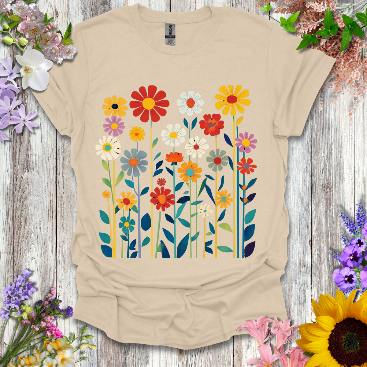 Many Flowers T-Shirt