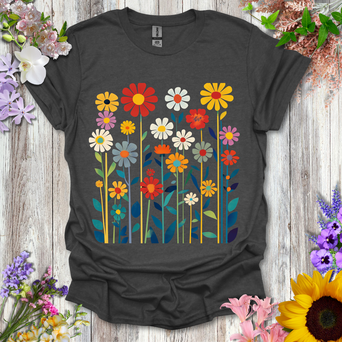 Many Flowers T-Shirt