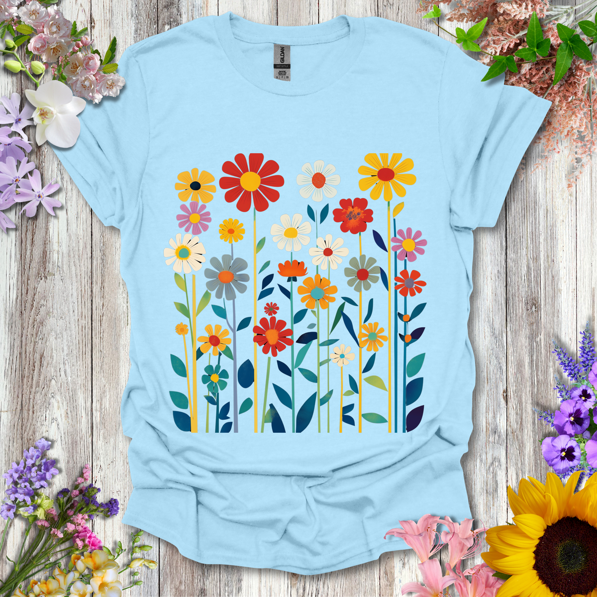 Many Flowers T-Shirt