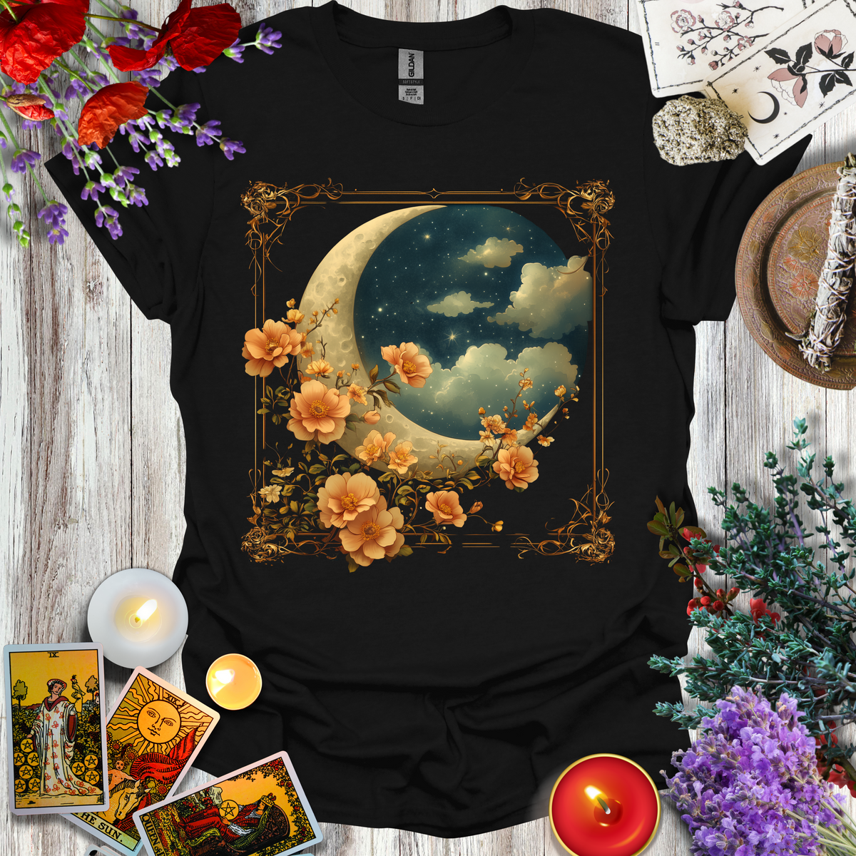 Moon Flowers T-Shirt
