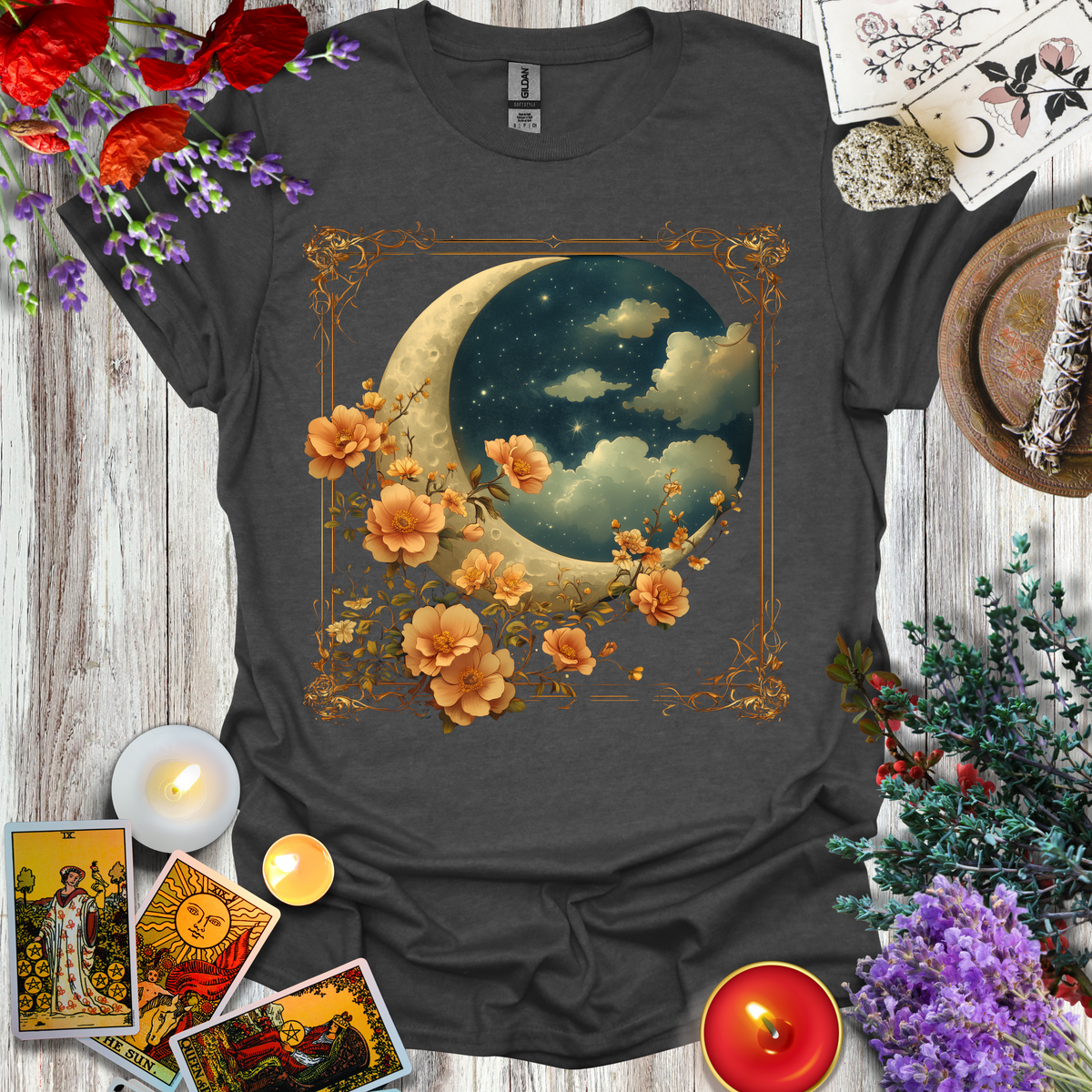 Moon Flowers T-Shirt