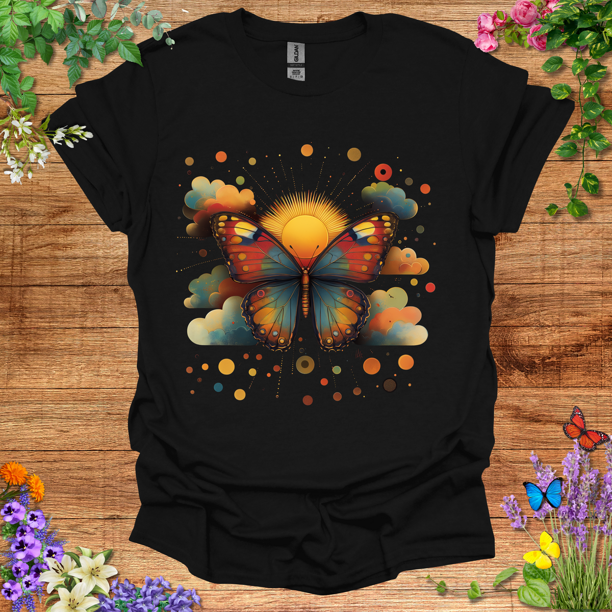 Butterfly Clouds T-Shirt