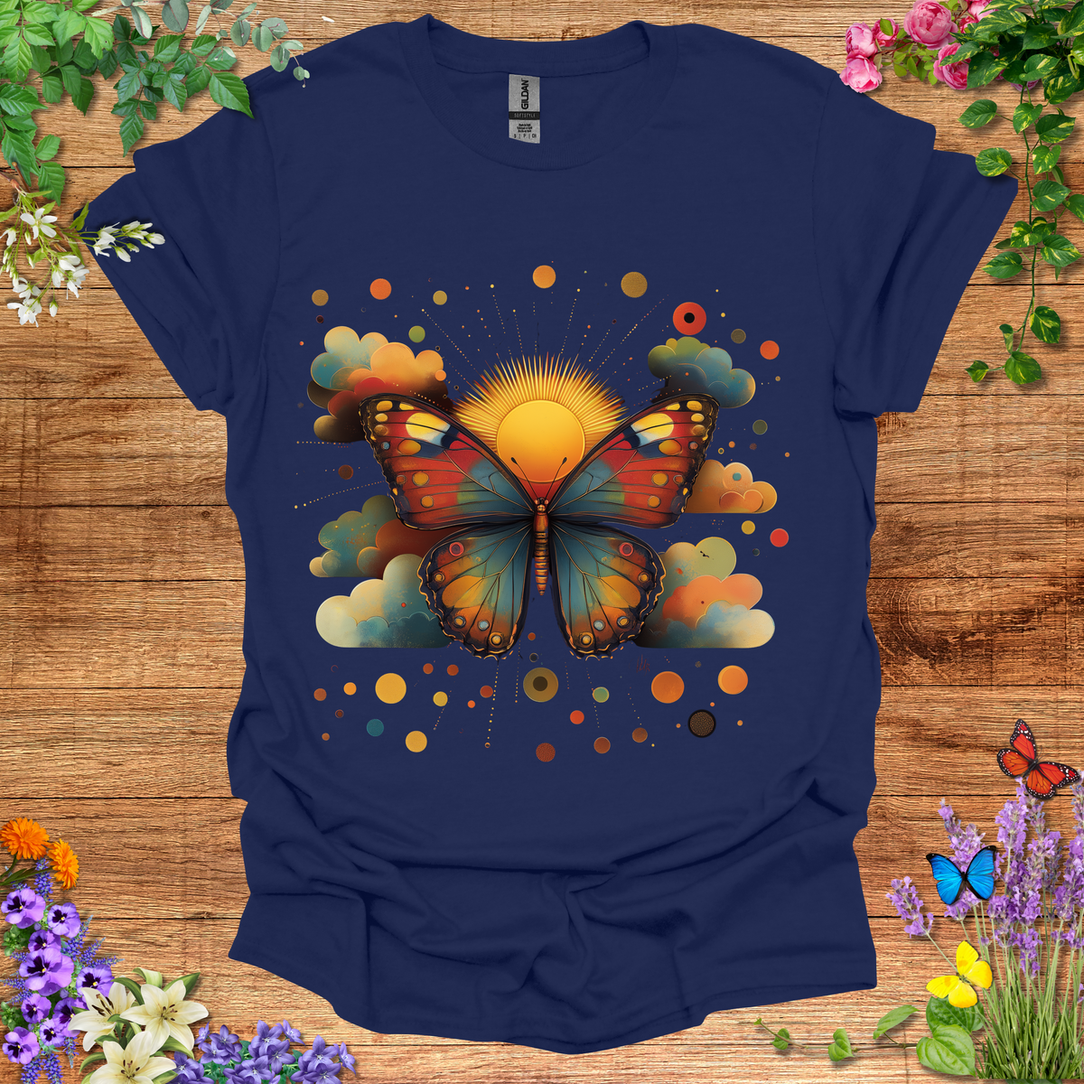 Butterfly Clouds T-Shirt