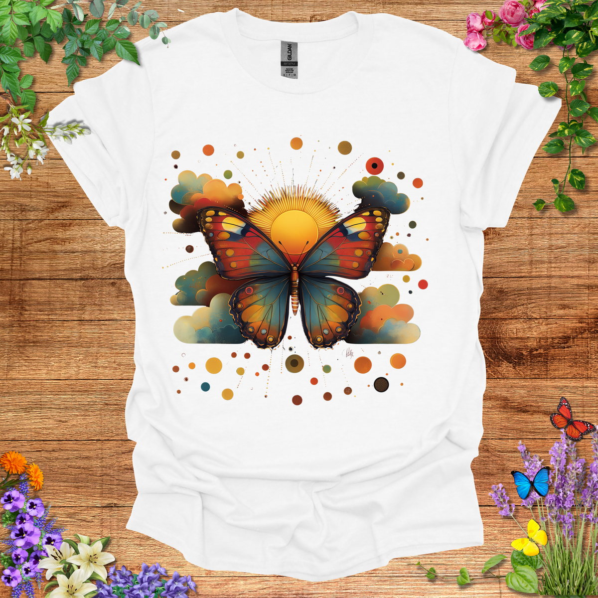 Butterfly Clouds T-Shirt