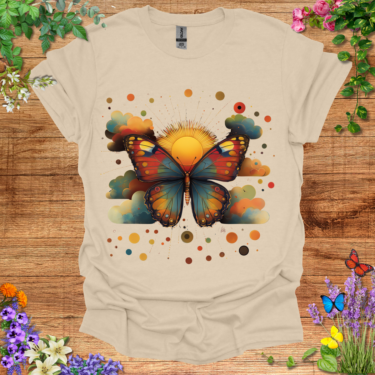 Butterfly Clouds T-Shirt