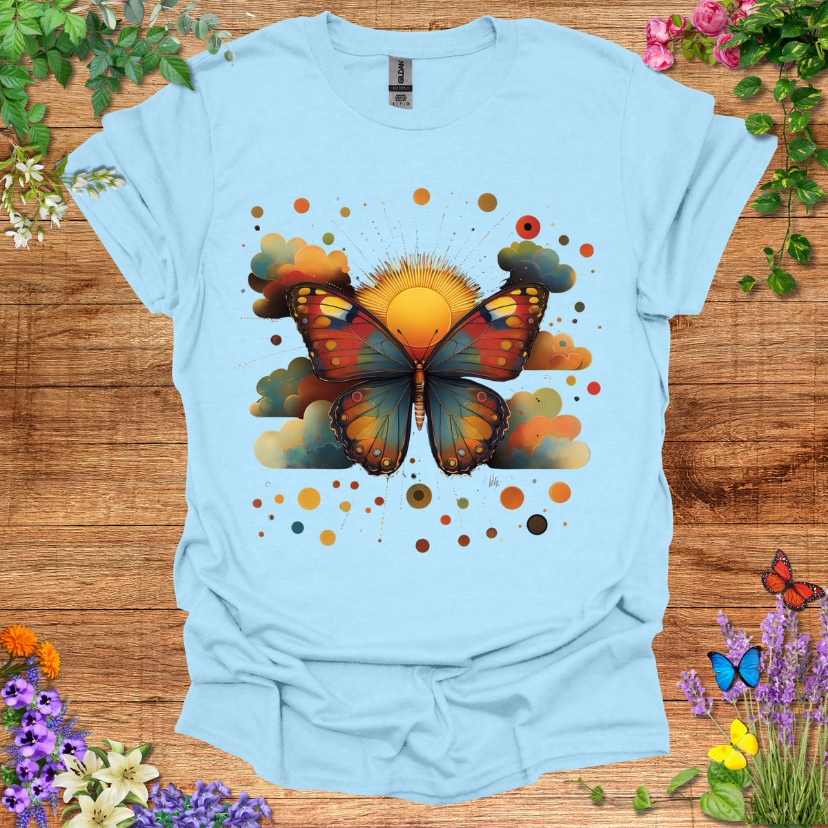 Butterfly Clouds T-Shirt