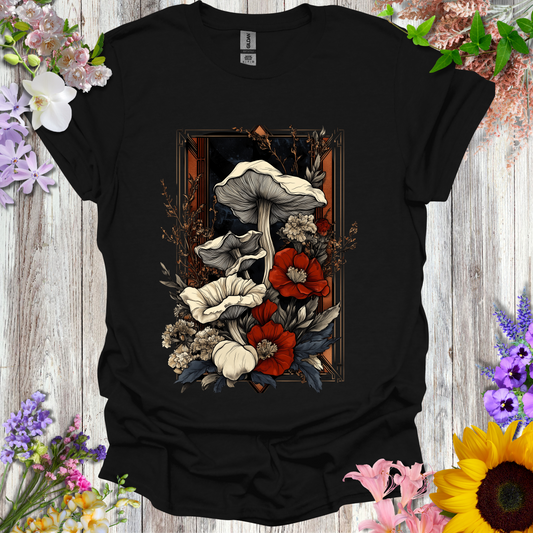 Shrooms & Flowers T-Shirt