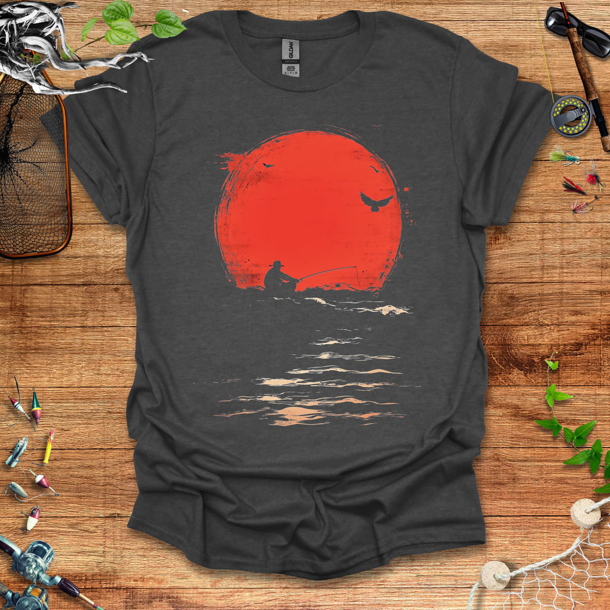 Sun & Fisherman T-Shirt