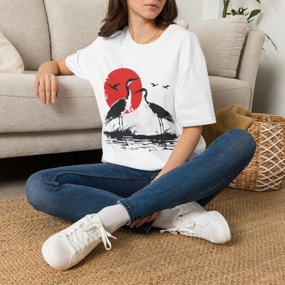 Sun & Cranes T-Shirt