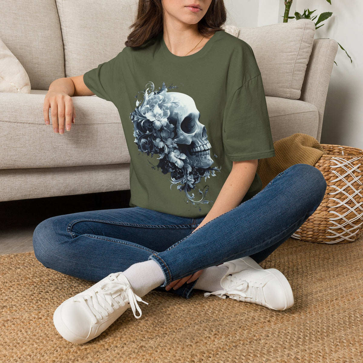 Skull & Flowers T-Shirt