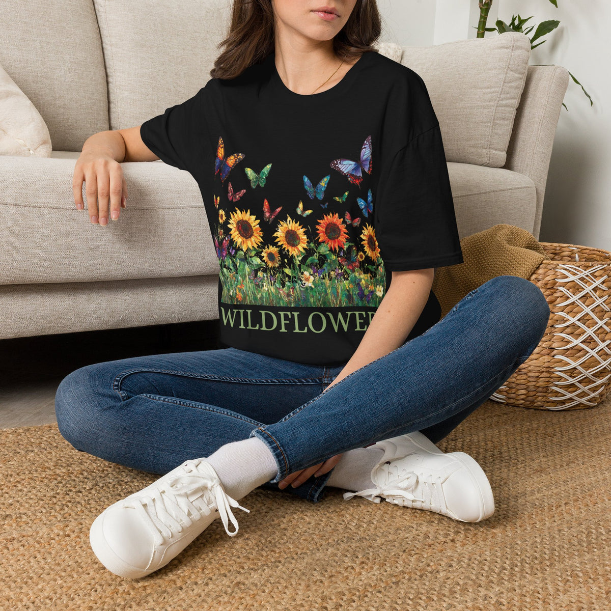 Wildflowers & Butterflies T-Shirt