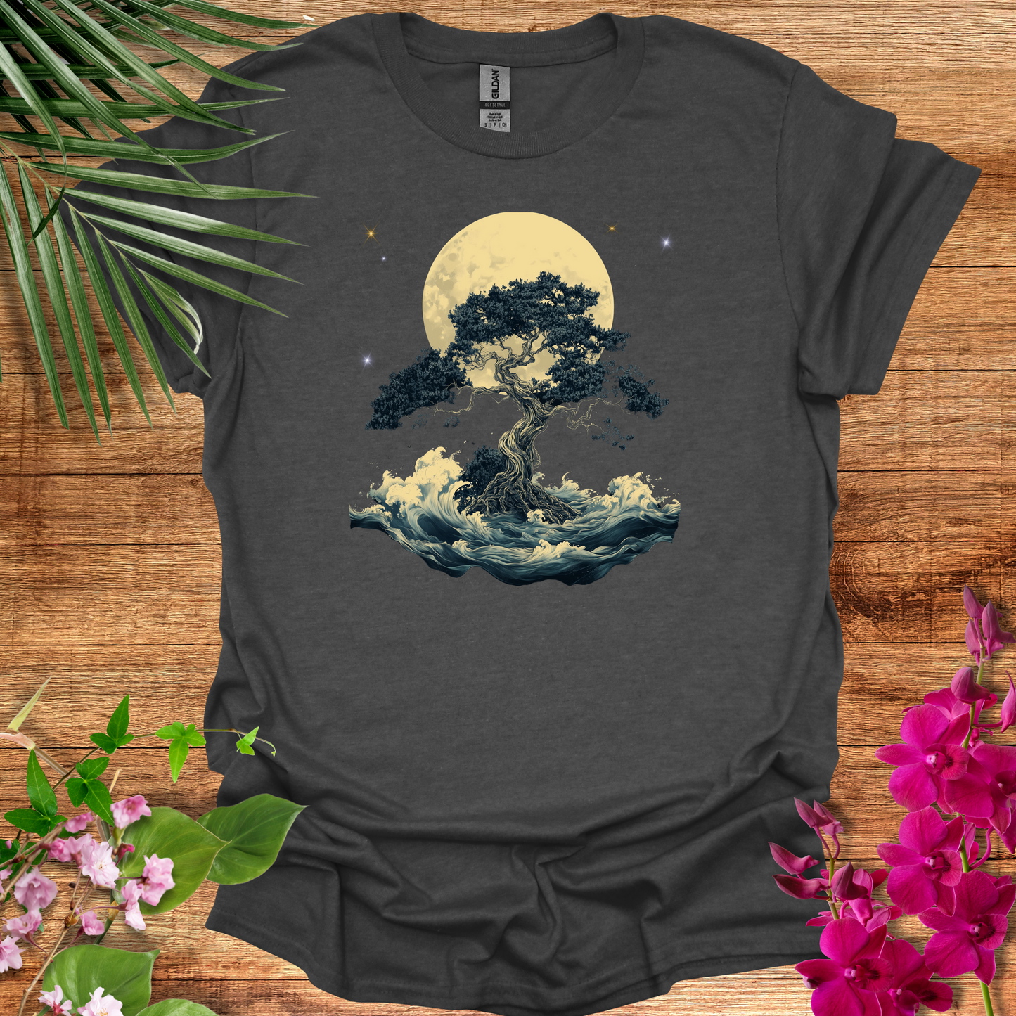 # 24 Bonsai & Moon T-Shirt