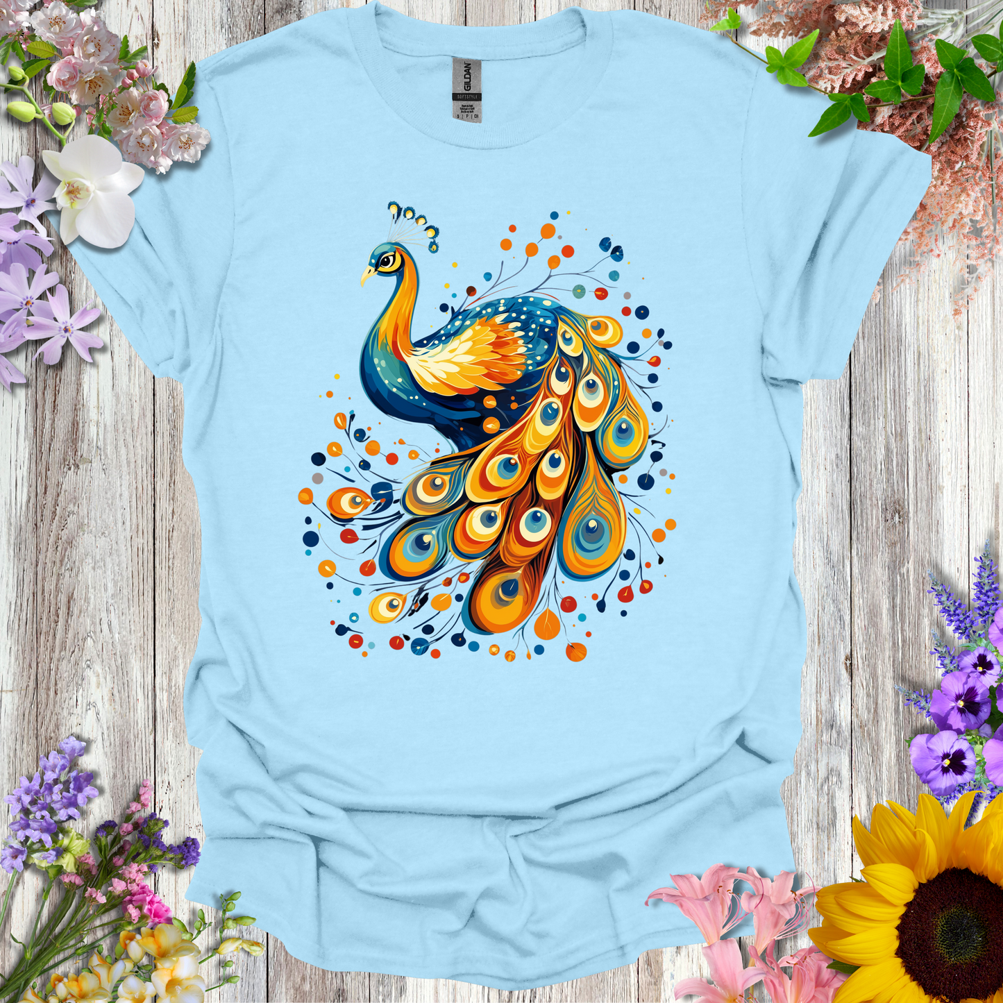 #207 Peacock T-Shirt
