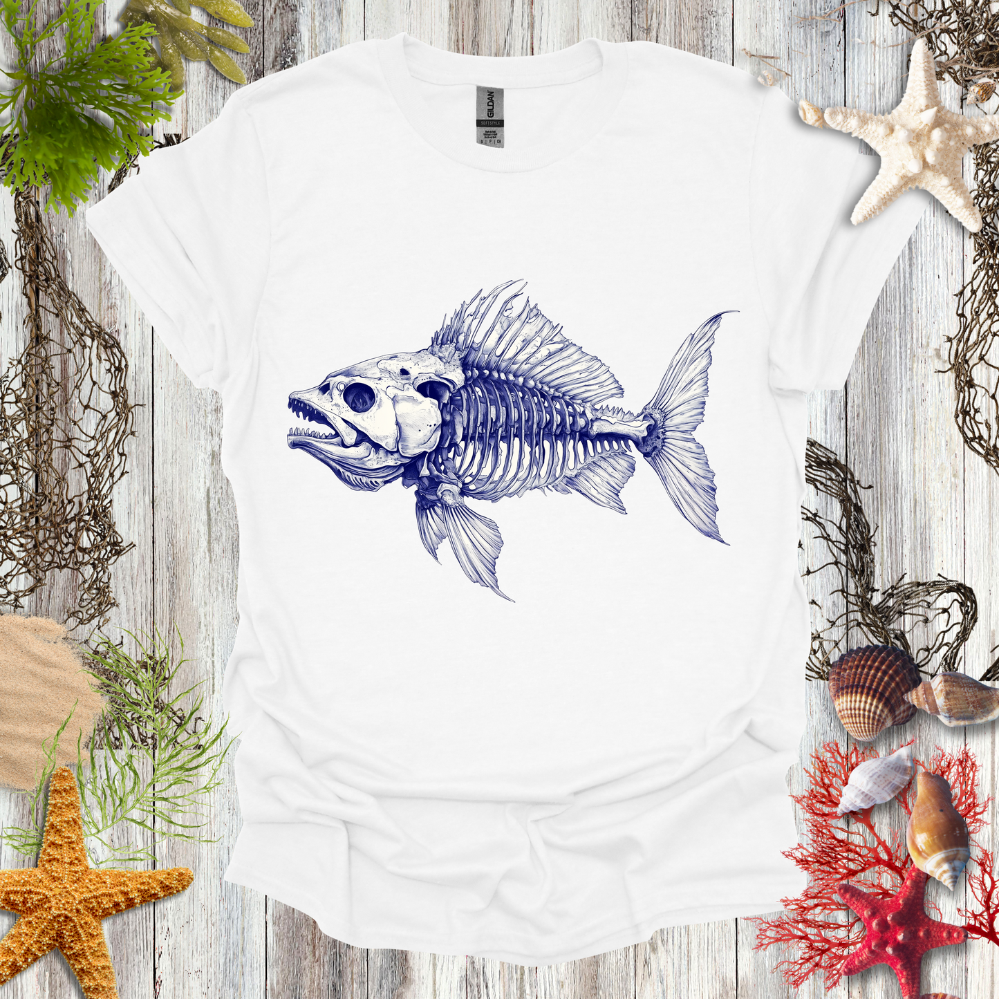 #237 Fish Bone T-Shirt